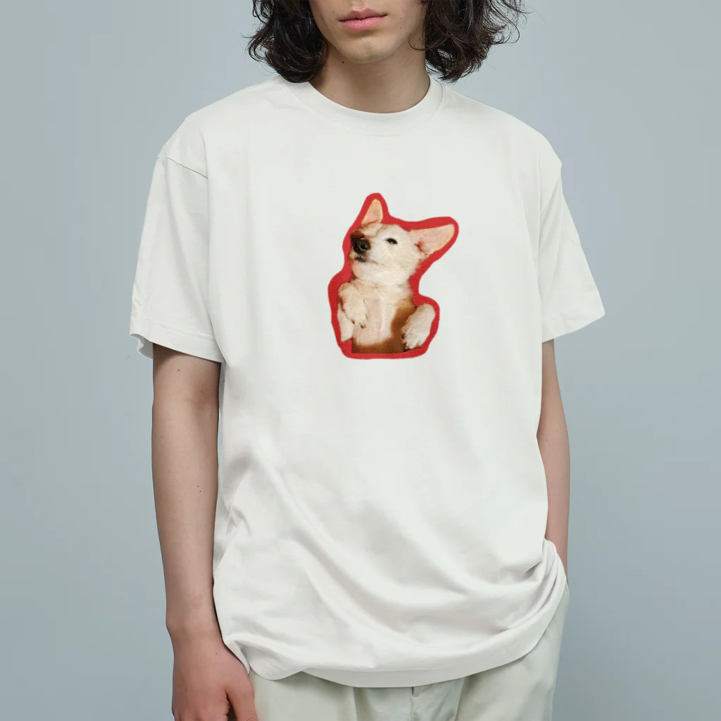 chamcham_kymの犬２ オーガニックコットンTシャツ