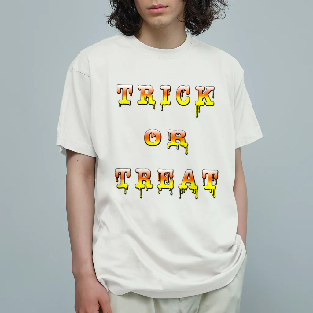 Planet EvansのCandy Cone Trick or Treat オーガニックコットンTシャツ