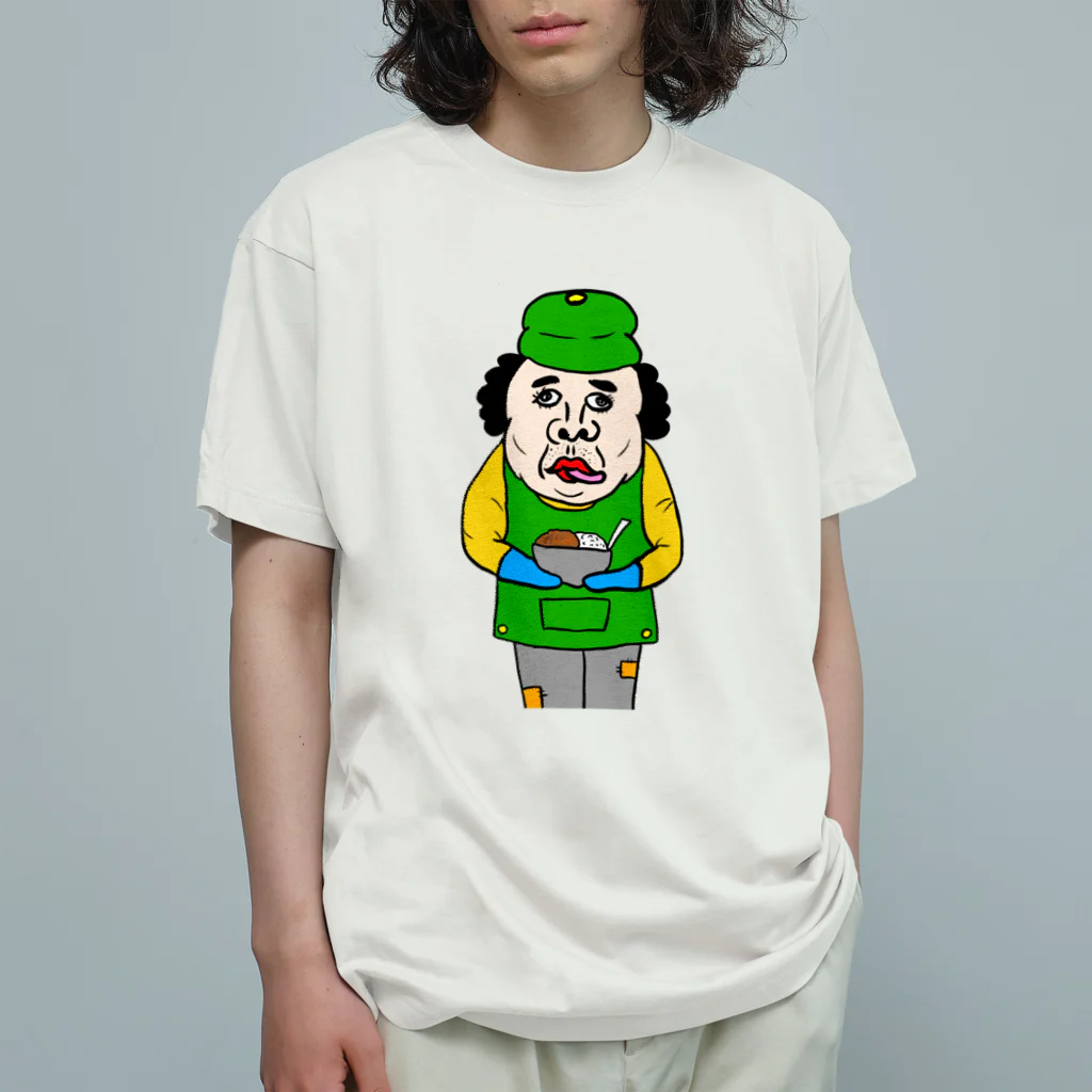 右手リアンうめもと公式のカリーダファミリア オーガニックコットンTシャツ