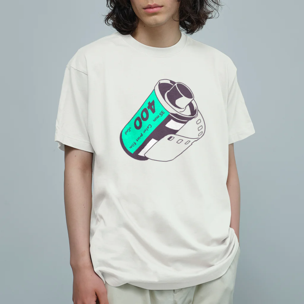 潤の400フィルムパトローネ（ノーマル） オーガニックコットンTシャツ