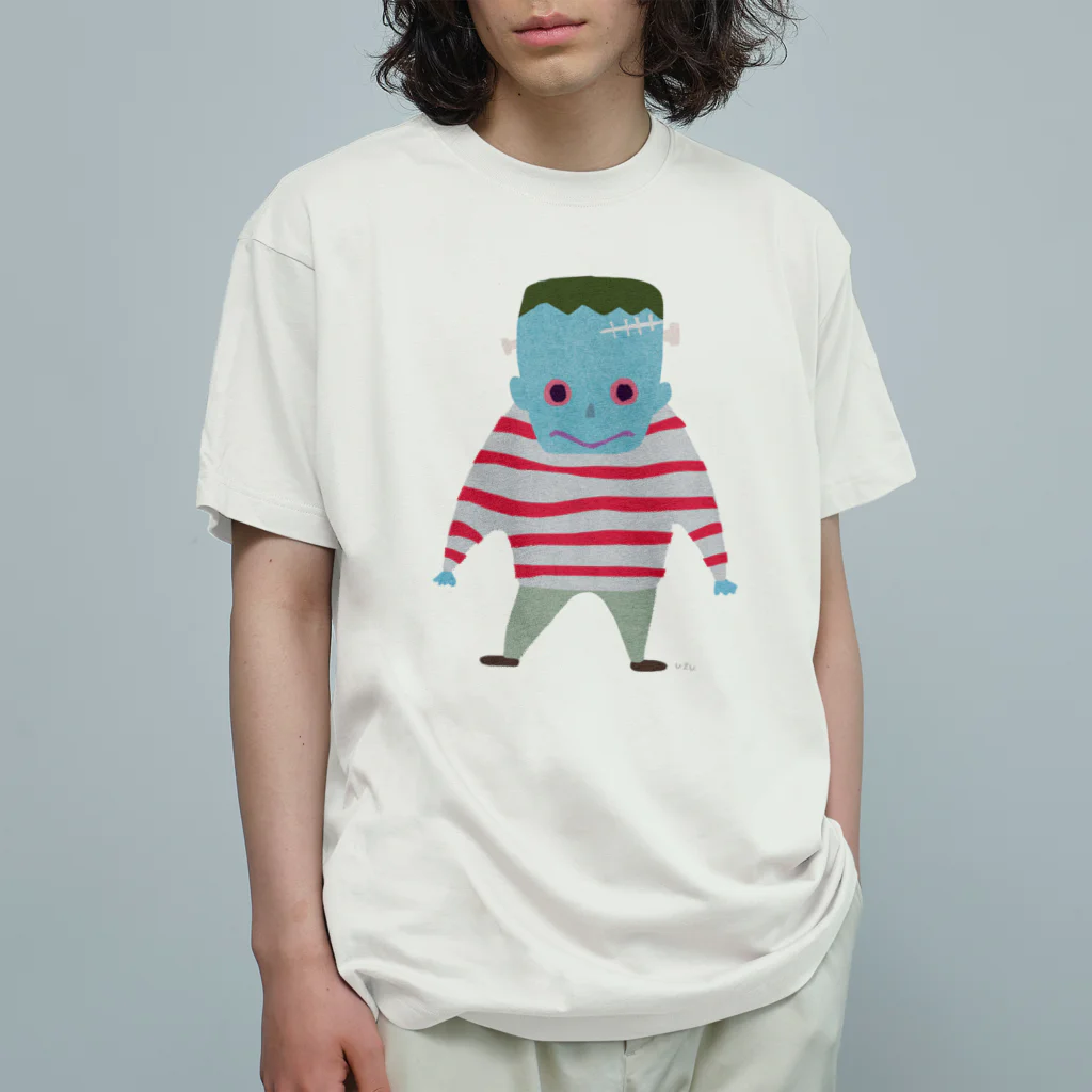 おばけ商店のおばけTシャツ＜フランケンシュタイン＞ Organic Cotton T-Shirt