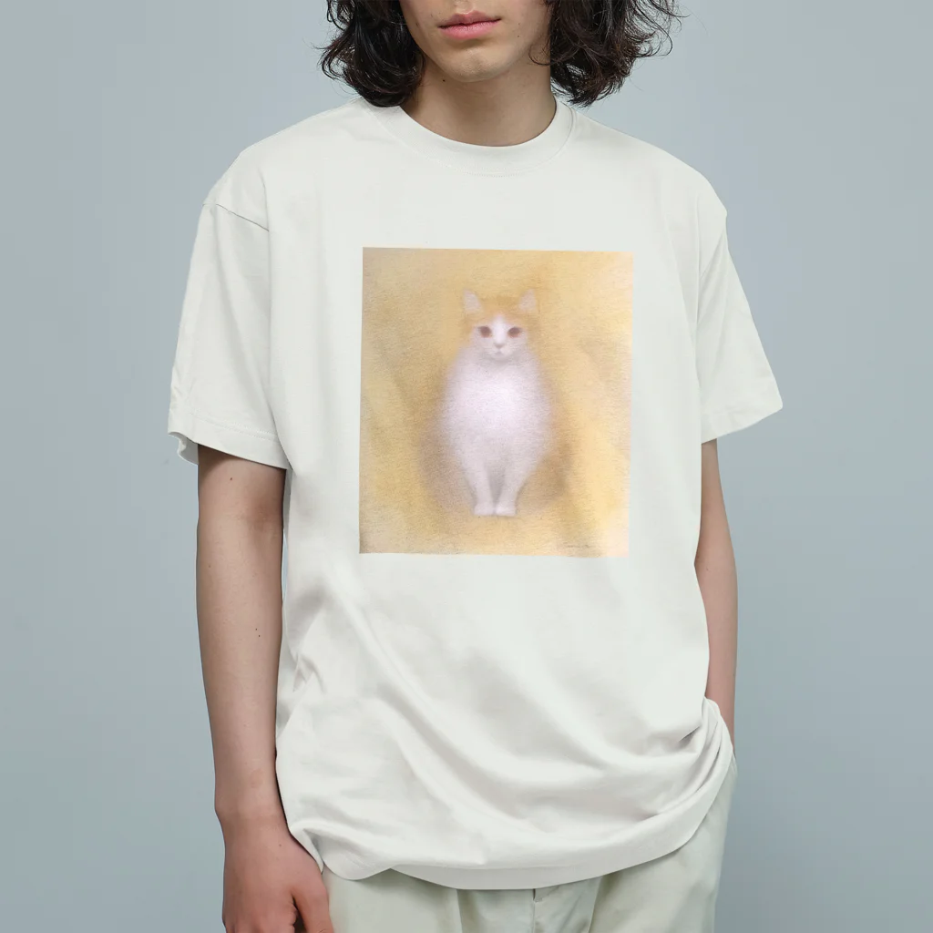 さおりんのお店の幸せの黄色いねこ Organic Cotton T-Shirt