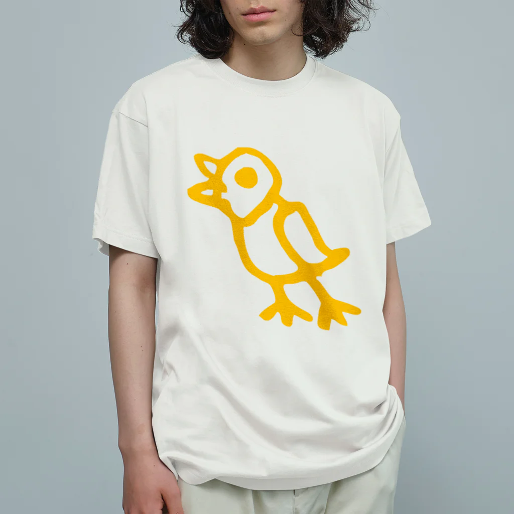 Kiiroitori_goods projectのKiiroitori_goods project_Y2 Organic Cotton T-Shirt