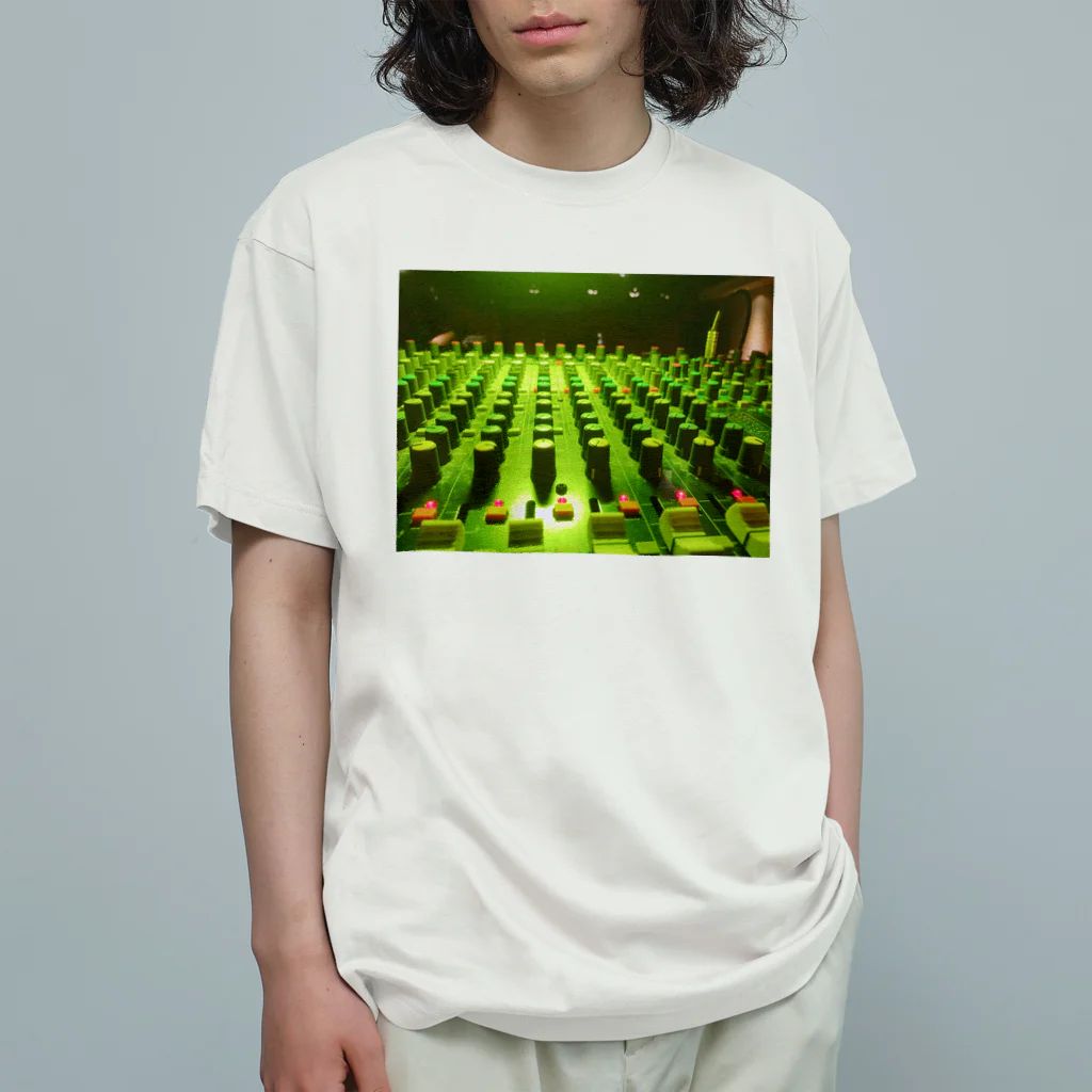 昭和猫のPAミキサー Organic Cotton T-Shirt