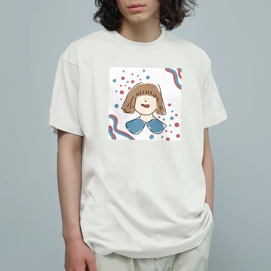 タマ屋のらくがきちゃん Organic Cotton T-Shirt