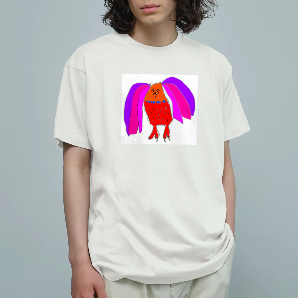 ninchoco shopのギャルフクロウ Organic Cotton T-Shirt