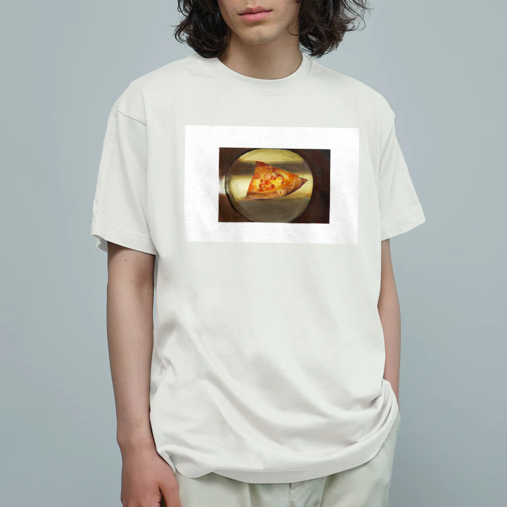 tknokoのpizza オーガニックコットンTシャツ