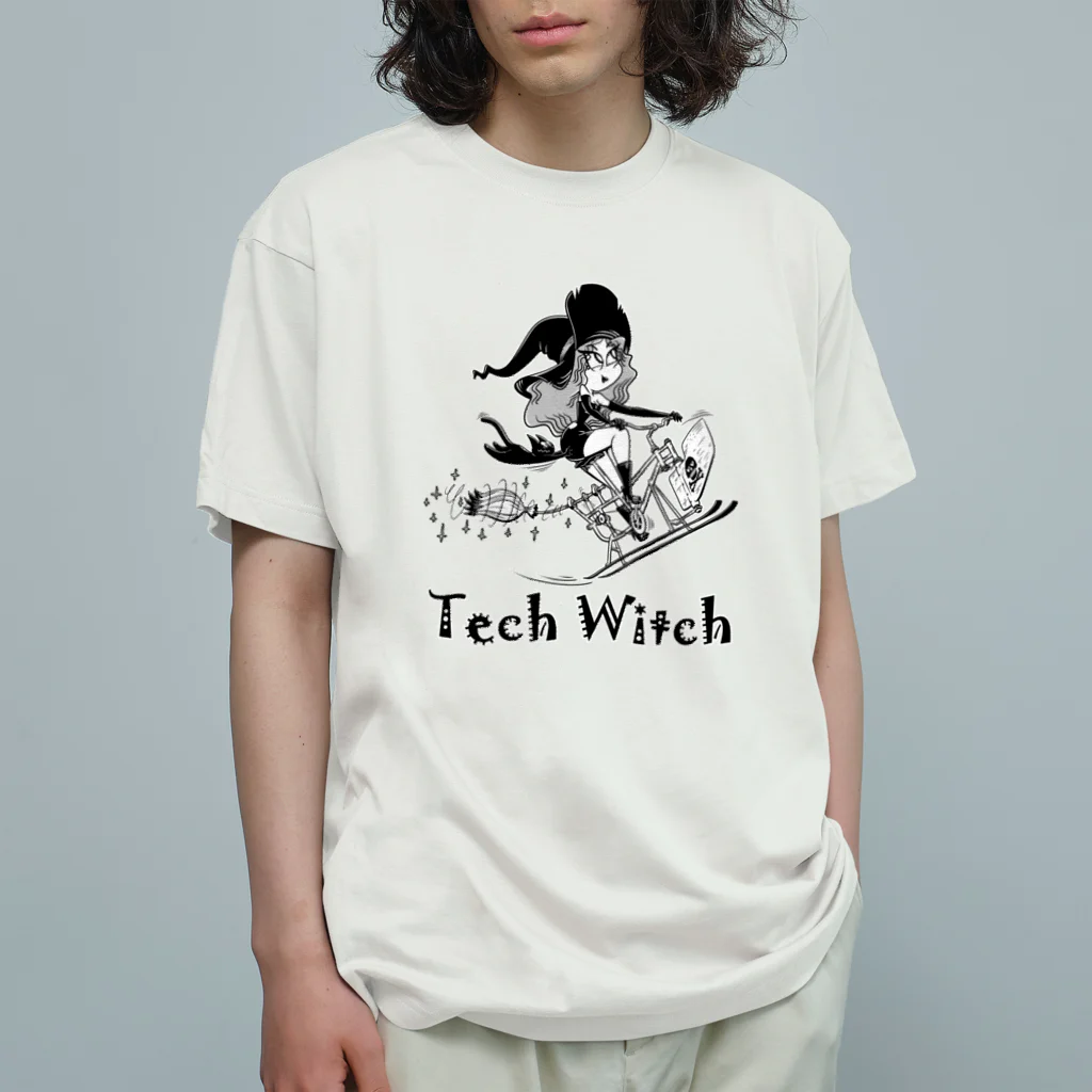 nidan-illustrationの“Tech Witch” Organic Cotton T-Shirt