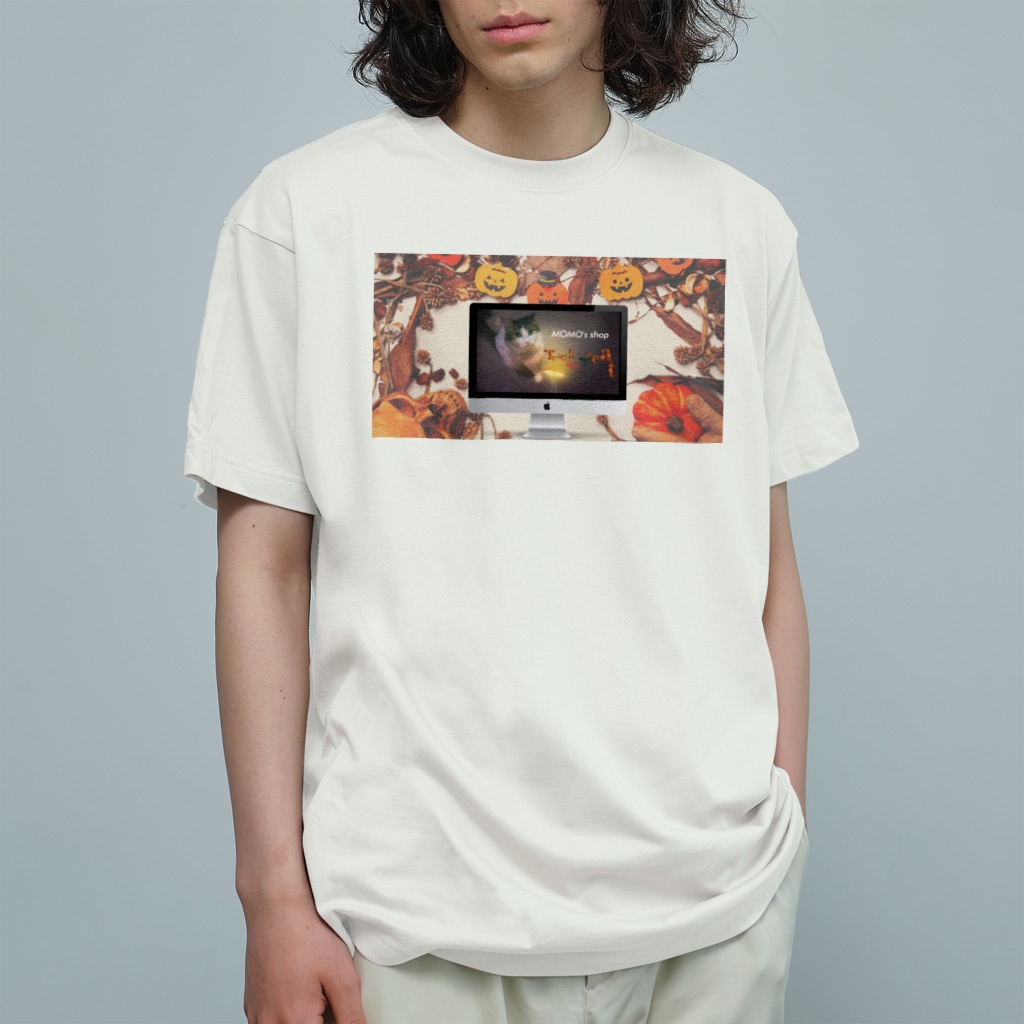 𝙈𝙊𝙈𝙊'𝙨 𝙎𝙝𝙤𝙥のHappy Halloween #06 Organic Cotton T-Shirt