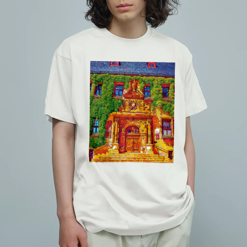 GALLERY misutawoのドイツ クヴェトリンブルク市庁舎のエントランス オーガニックコットンTシャツ