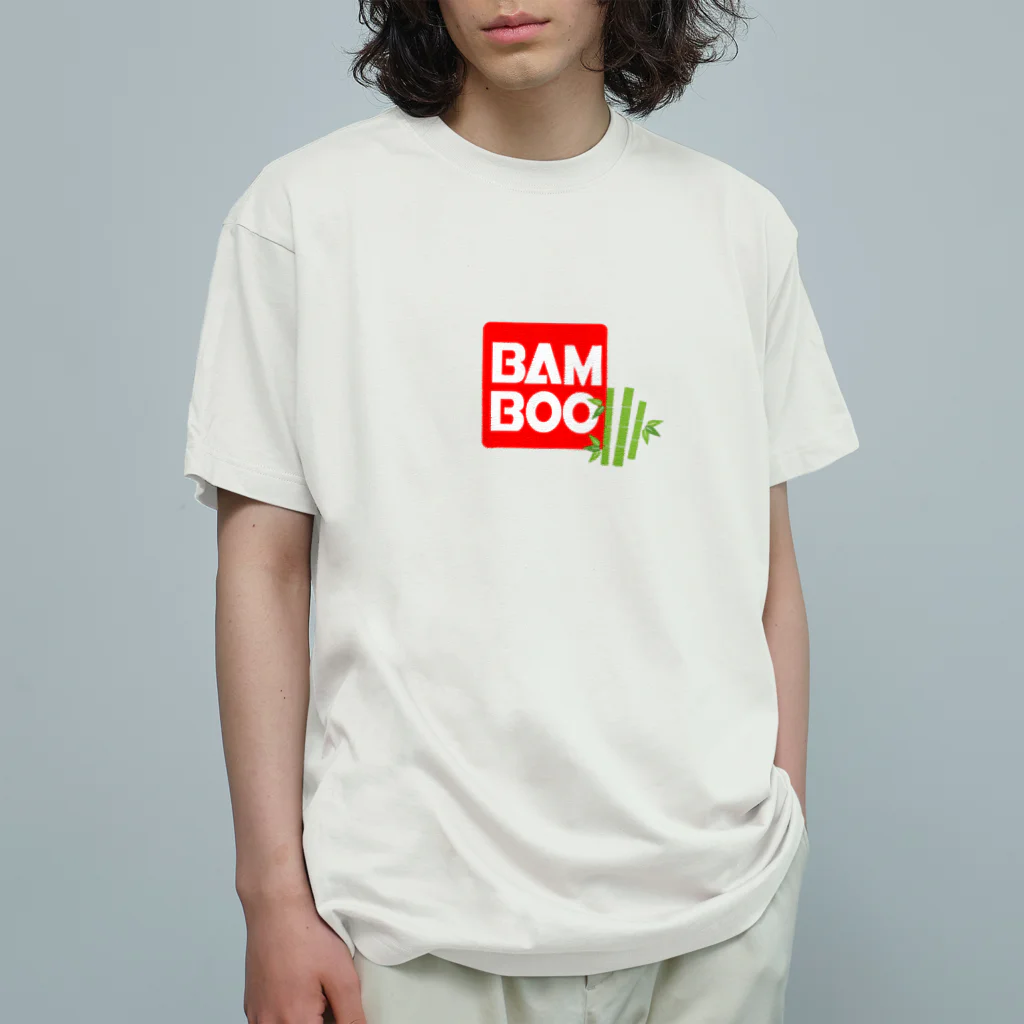 bouncebackのBAMBOOデザイン オーガニックコットンTシャツ