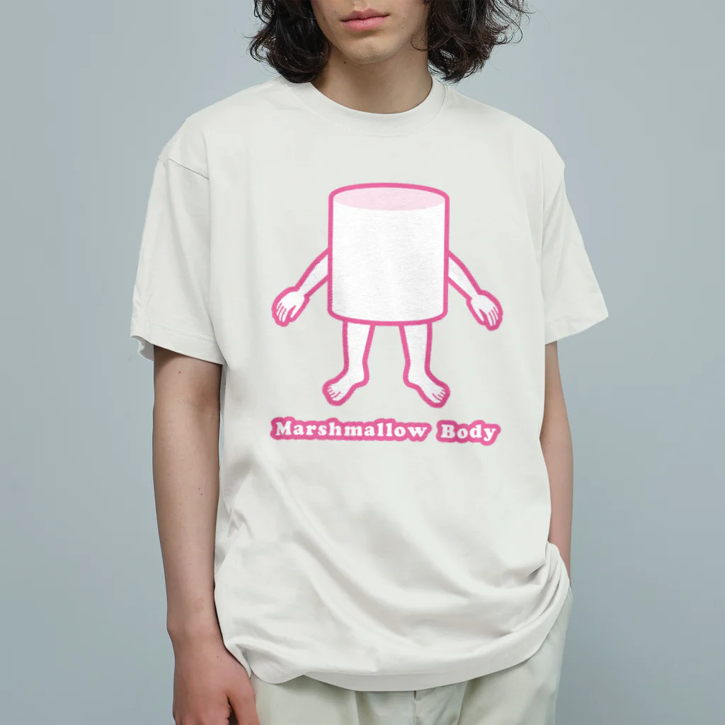 マルワーク S.Z.R.のMarshmallow Body オーガニックコットンTシャツ