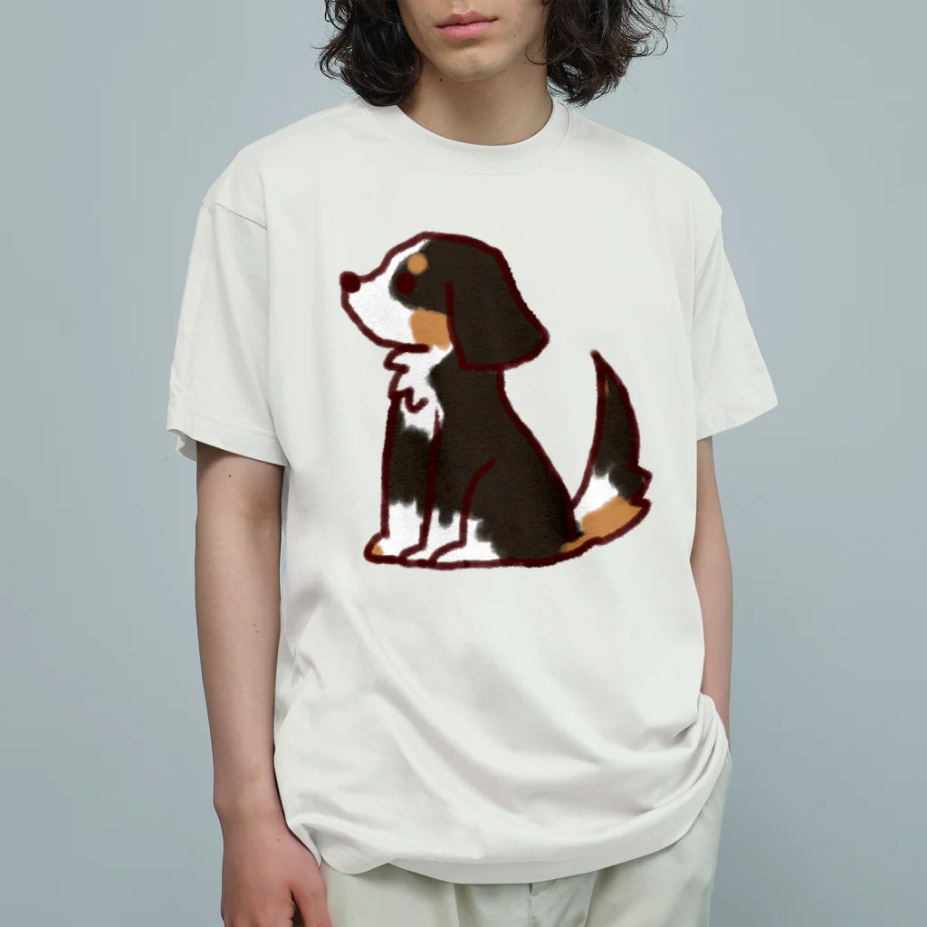 キャバリアわんこのキャバリアわんこ(トライカラー) Organic Cotton T-Shirt