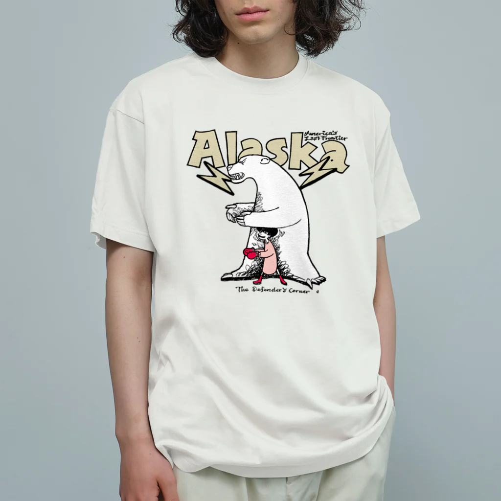 designfolioの大村せつAlaska_03 Organic Cotton T-Shirt