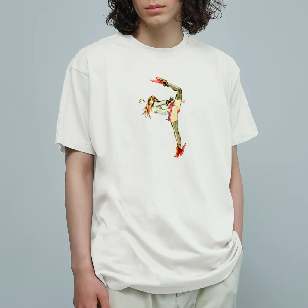 英雄貴族《goods-SHOT 》のハイエンド・ヒール オーガニックコットンTシャツ