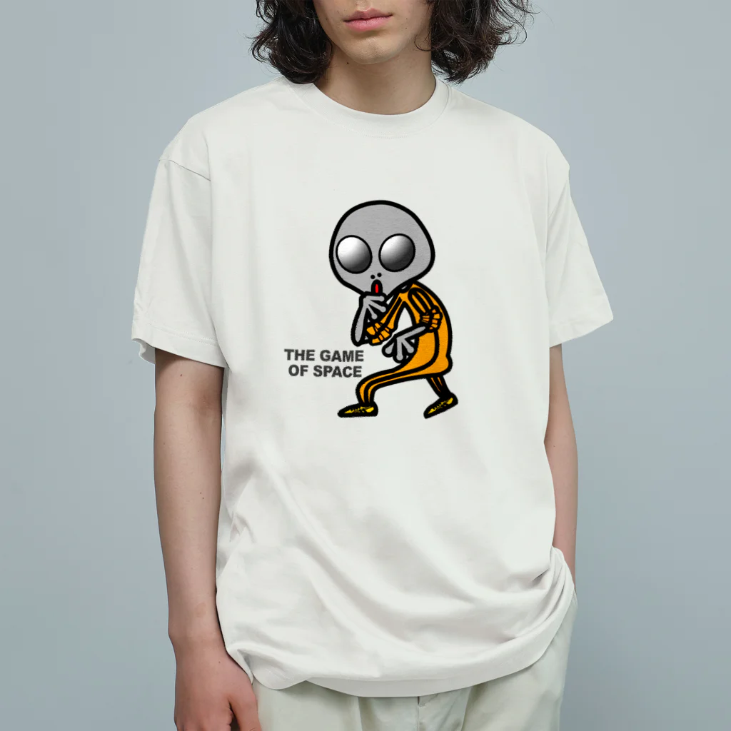 オリジナルデザインTシャツ　SMOKIN'の宇宙遊戯 ポスターバージョン オーガニックコットンTシャツ