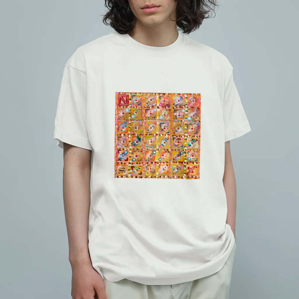 芸術家ノムラトモヒロの「ある景色」 オーガニックコットンTシャツ