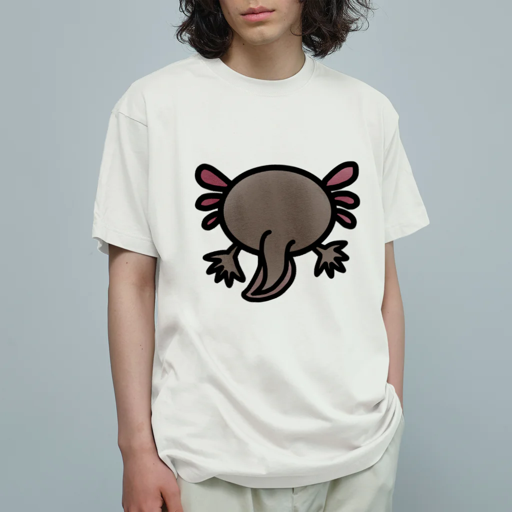 むぎねこのまるうぴ まーぶる オーガニックコットンTシャツ