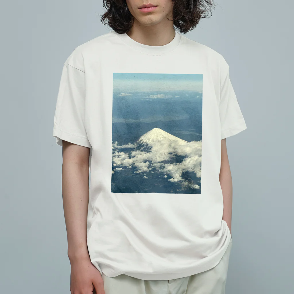 shachi3_dの雪化粧 オーガニックコットンTシャツ