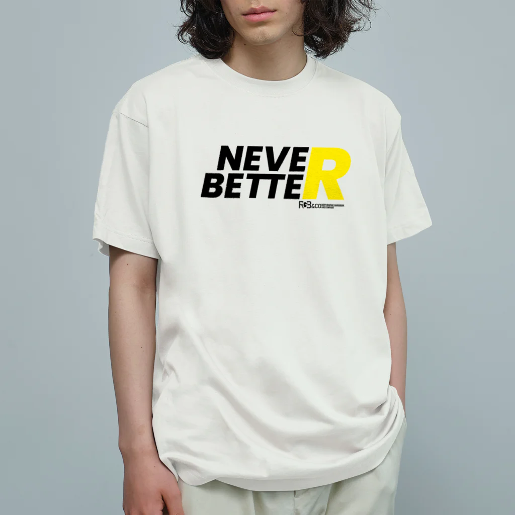 RGB &COのNEVER BETTER BK Organic Cotton T-Shirt