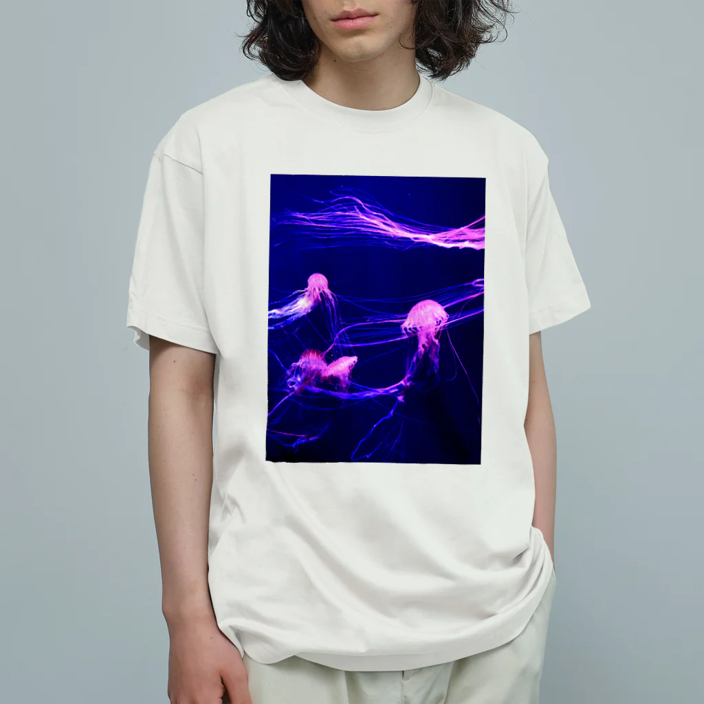 十人十色ちゃんのくらげまる Organic Cotton T-Shirt