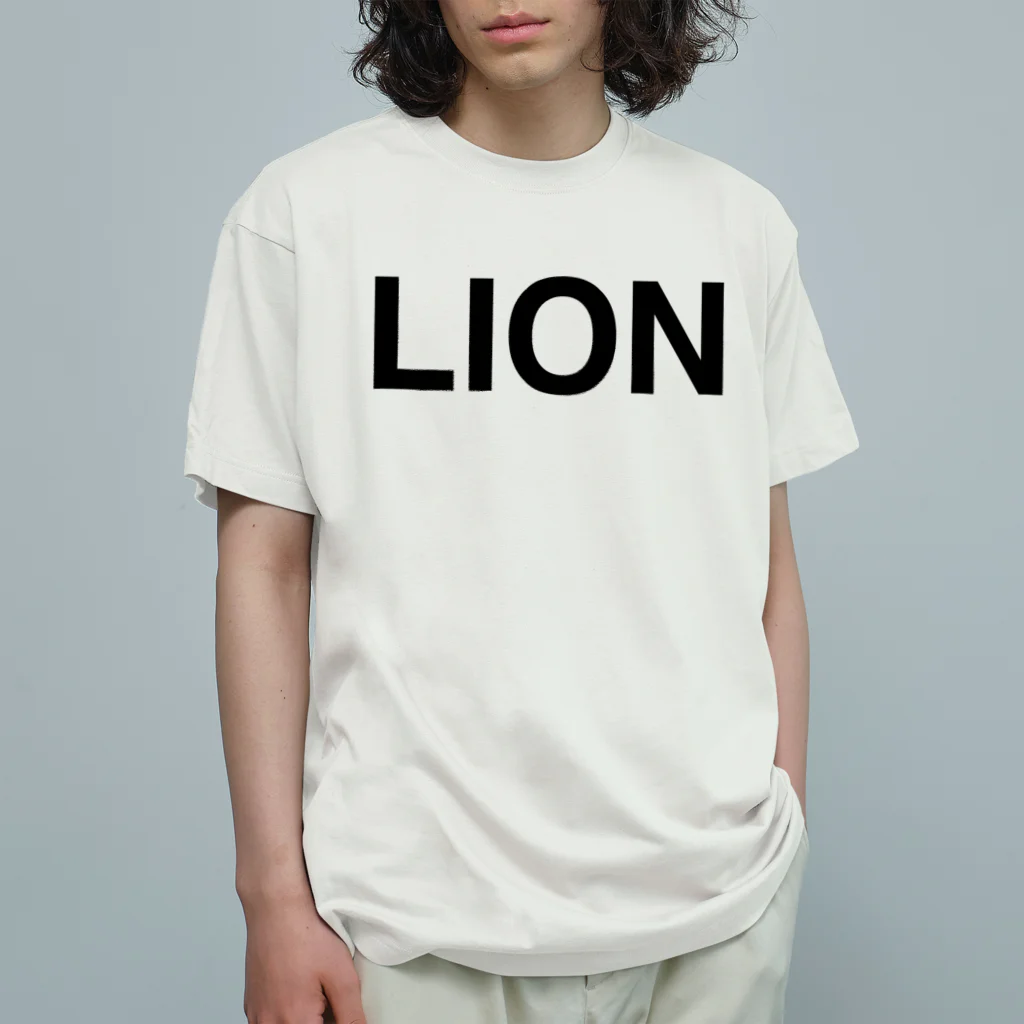 TOKYO LOGOSHOP 東京ロゴショップのLION-ライオン- オーガニックコットンTシャツ