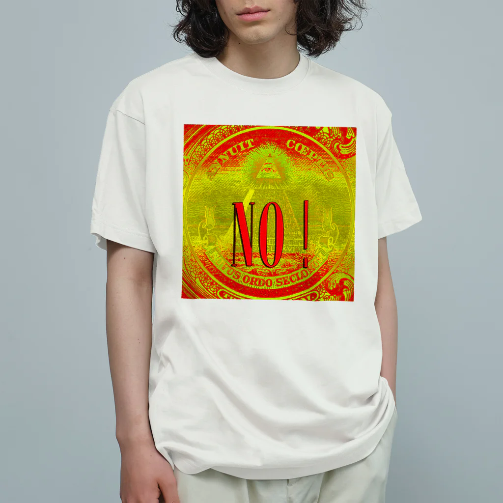 PALA's SHOP　cool、シュール、古風、和風、のNO！ オーガニックコットンTシャツ