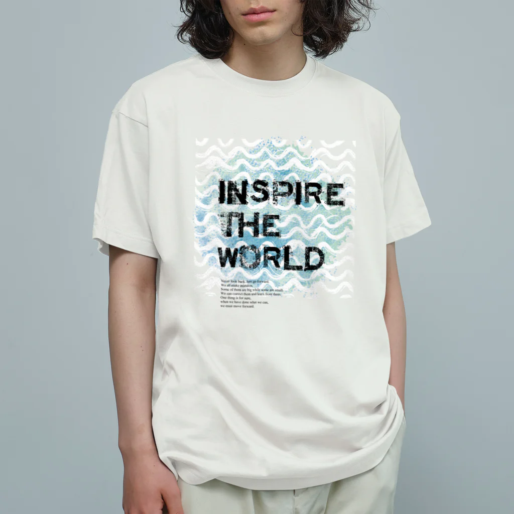 Been KamakuraのINSPIRE THE WORLD オーガニックコットンTシャツ