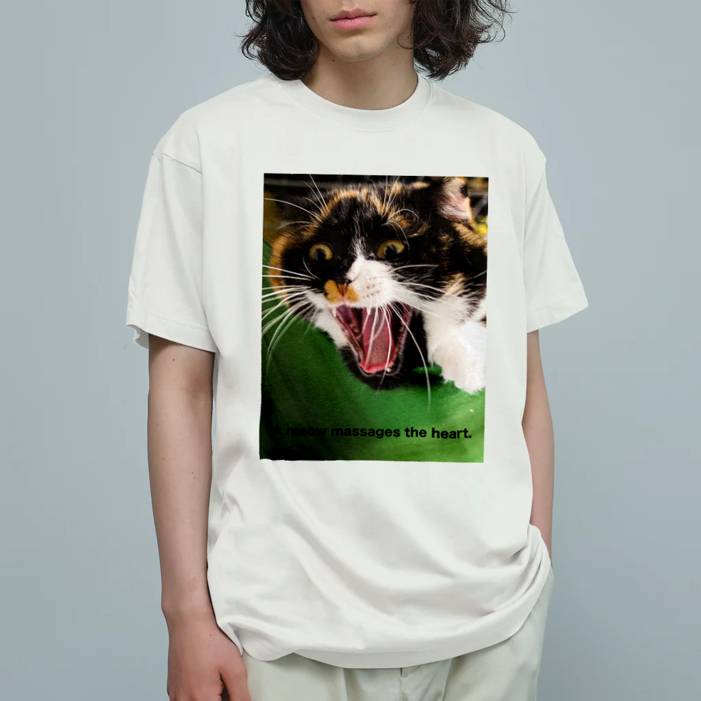 ハヤカワの🐯？ オーガニックコットンTシャツ