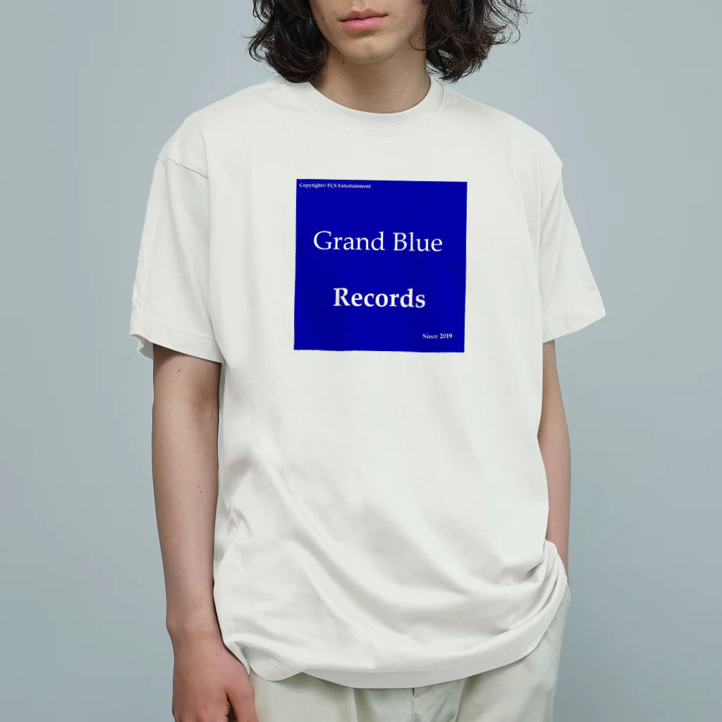 FCS EntertainmentのGrand Blue Records Organic Cotton T-Shirt