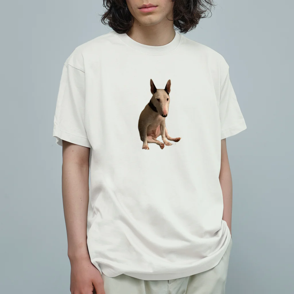 LizqのSad dog オーガニックコットンTシャツ