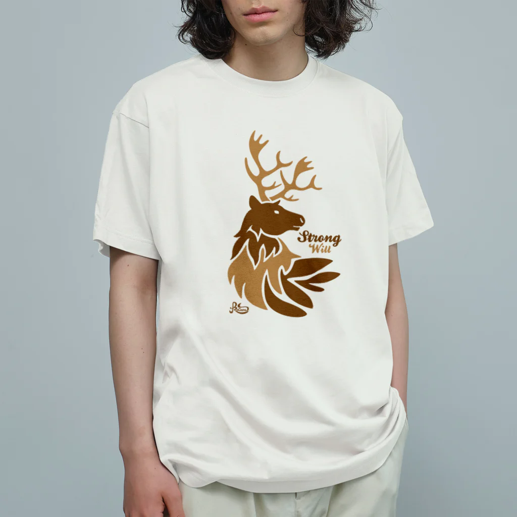 kocoon（コクーン）の強い意志のトナカイ Organic Cotton T-Shirt