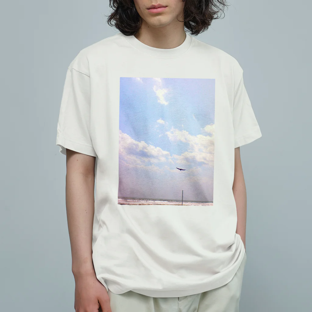 空屋　sorayakusakaの200705031110000　空 オーガニックコットンTシャツ