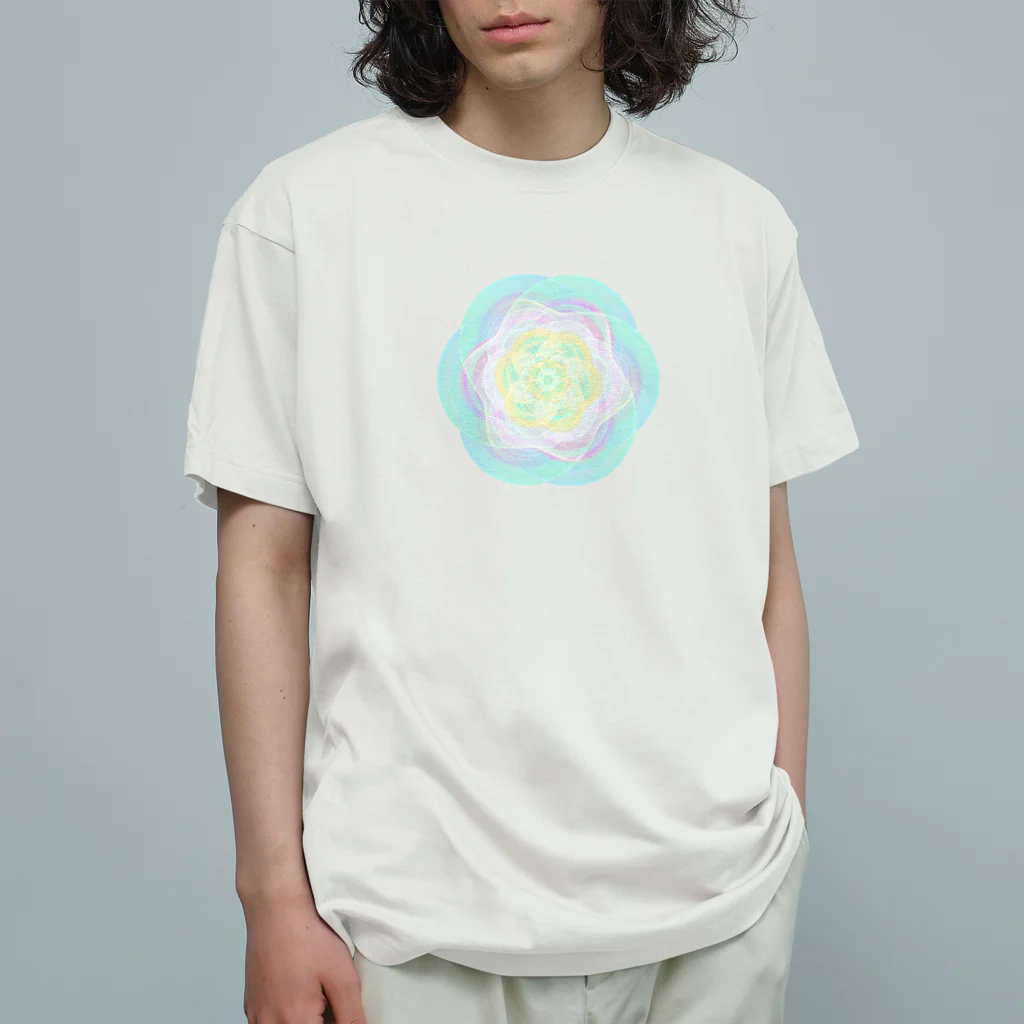 White Rainbowのしあわせ　HAPPINESS オーガニックコットンTシャツ