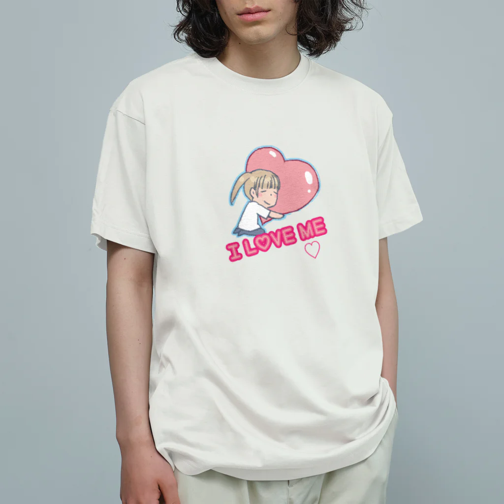 HAPPY storeのI Love Me Organic Cotton T-Shirt