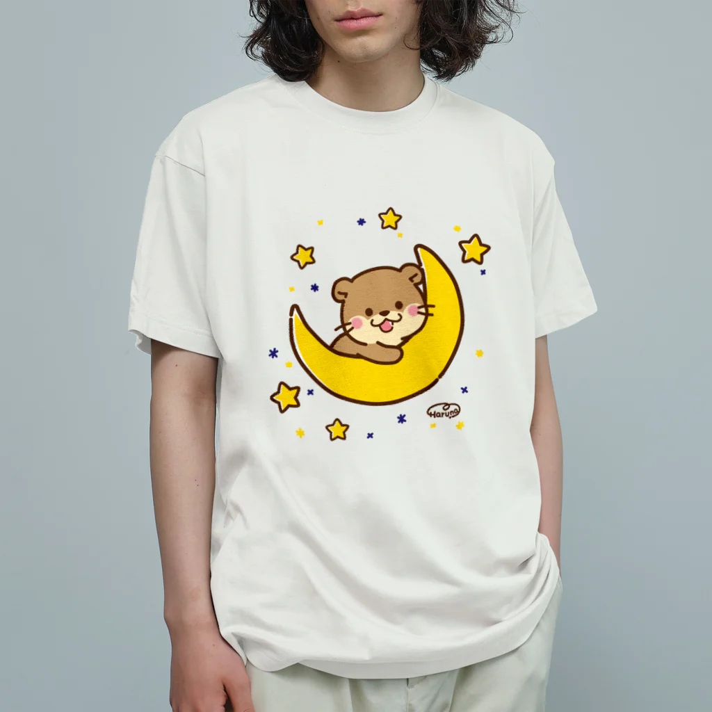 Haruna shopのコツメカワウソ☆夜 Organic Cotton T-Shirt