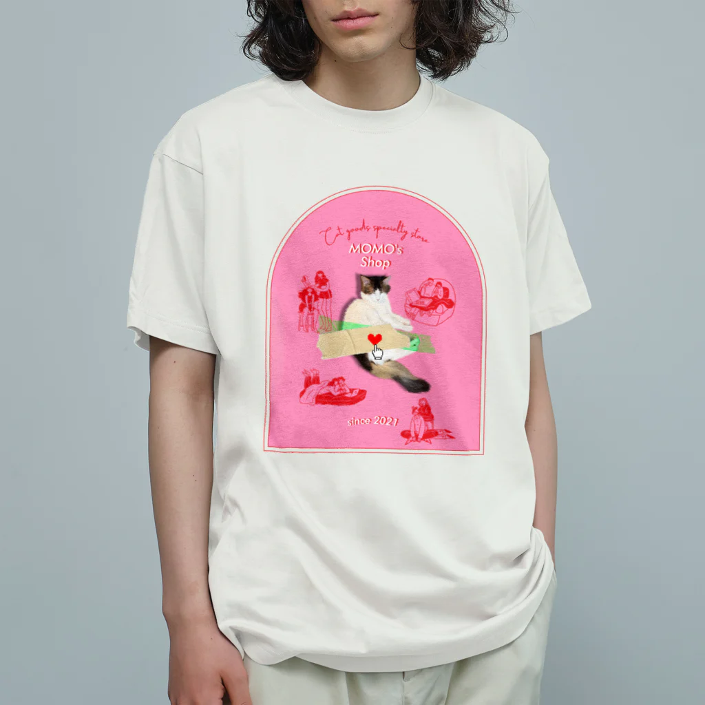 𝙈𝙊𝙈𝙊'𝙨 𝙎𝙝𝙤𝙥のMOMO's Shop@2022 オーガニックコットンTシャツ