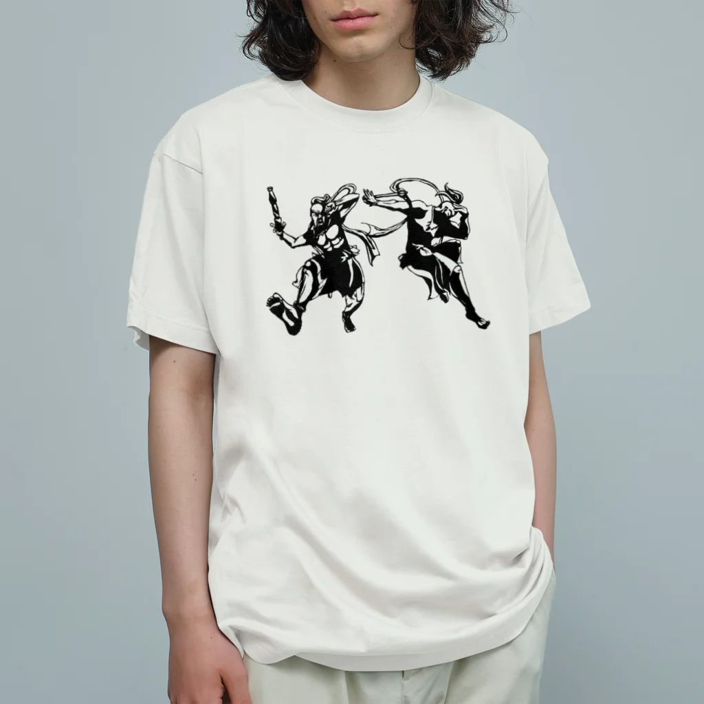 circledesigncollectionのHIPHOP仁王 Organic Cotton T-Shirt