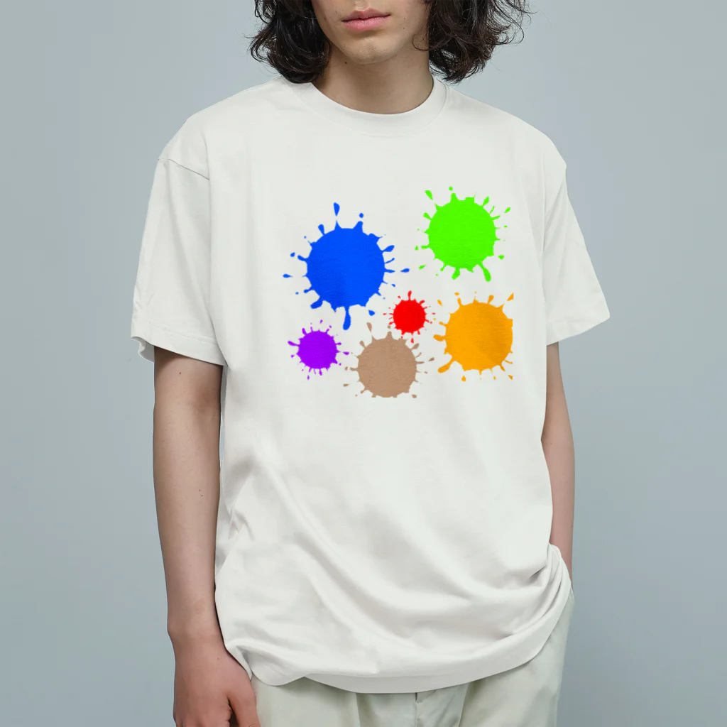 Talow Design のDrop colors  オーガニックコットンTシャツ