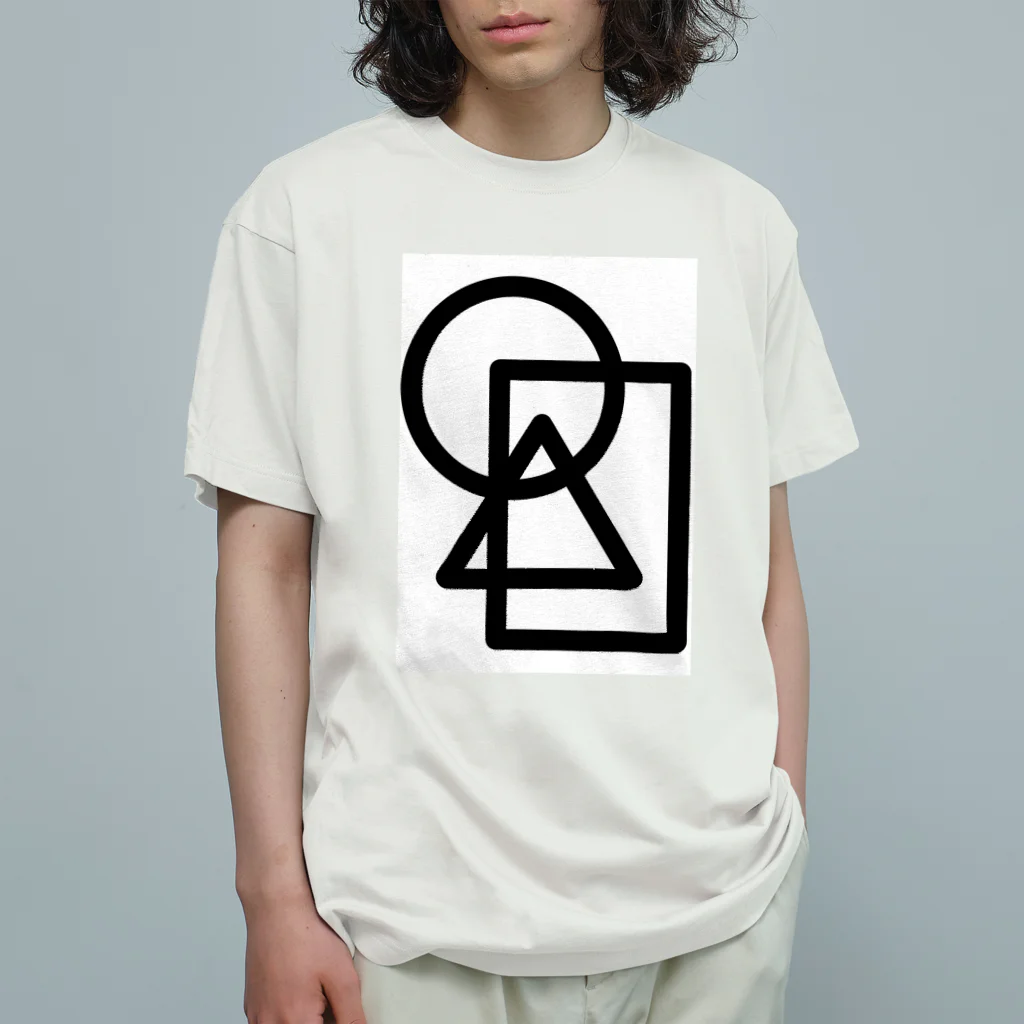 マル　サンカク　シカクのマルサンカクシカク Organic Cotton T-Shirt