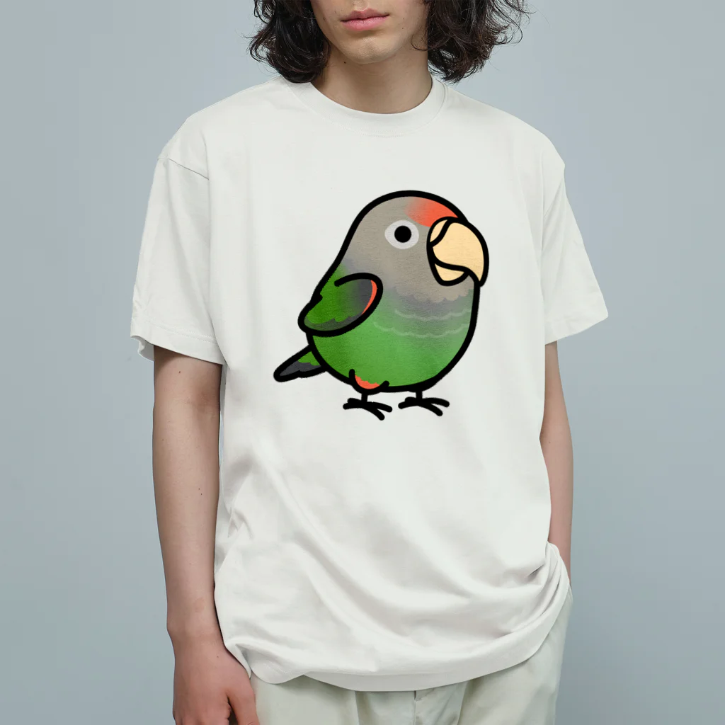 Cody the LovebirdのChubby Bird ハネナガインコ オーガニックコットンTシャツ