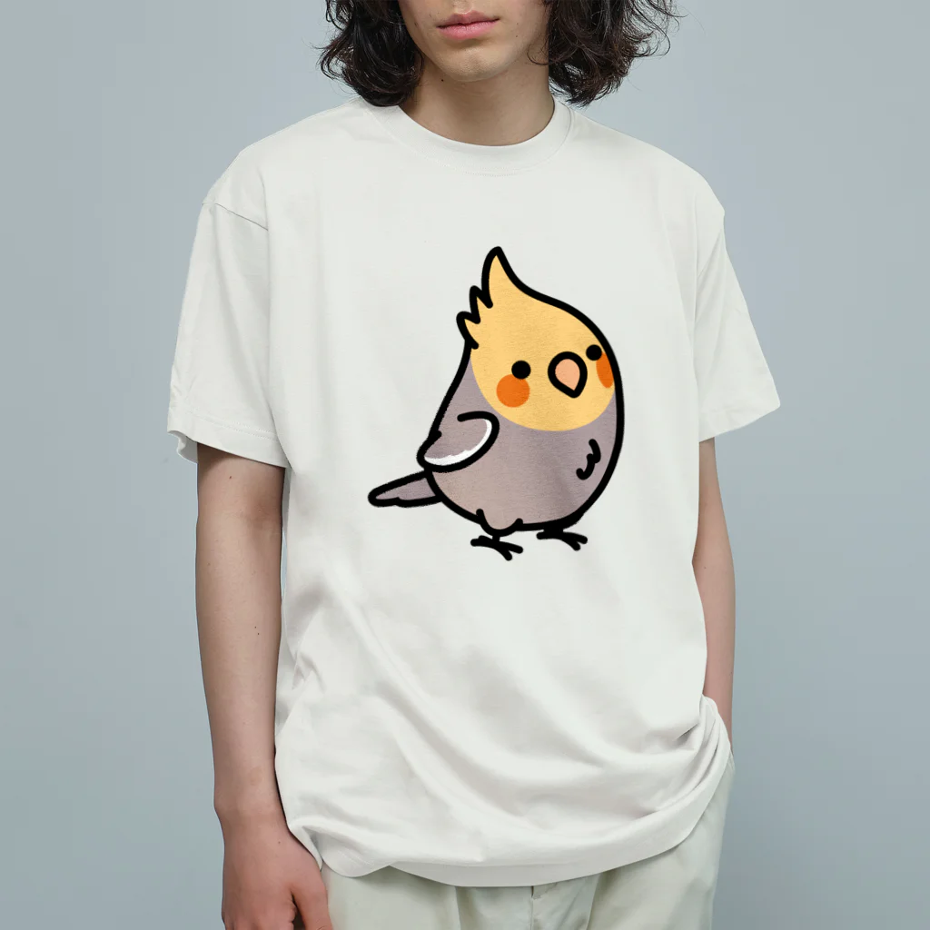 Cody the LovebirdのChubby Bird オカメインコ Organic Cotton T-Shirt