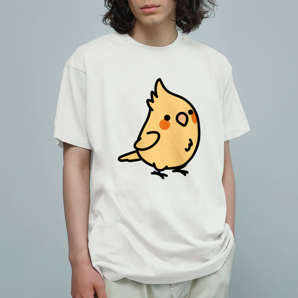 Cody the LovebirdのChubby Bird オカメインコ Organic Cotton T-Shirt