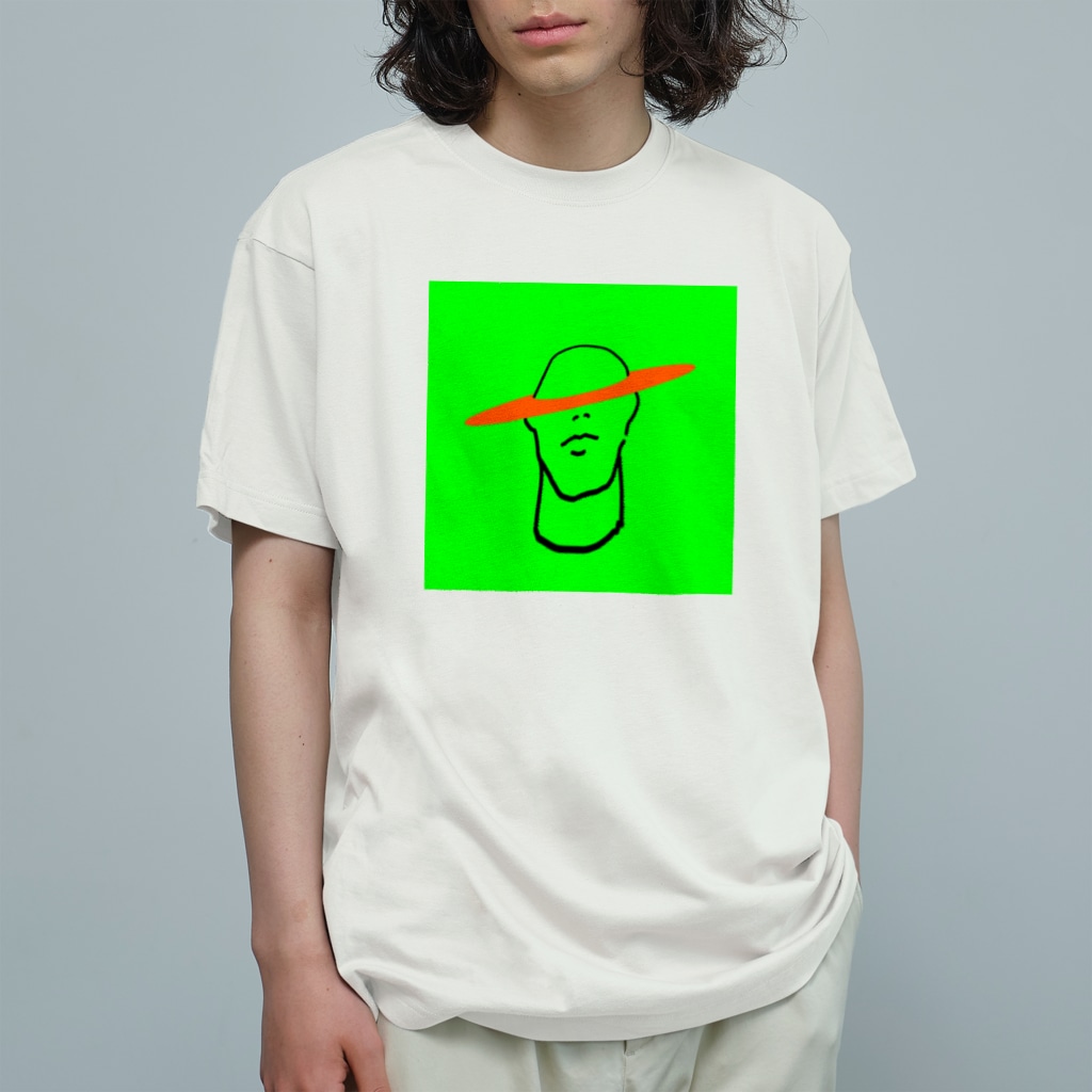 ペー魚マンターの宇宙人の歌手 Organic Cotton T-Shirt