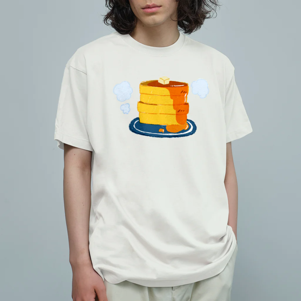 ちくわぶのほかほかパンケーキ オーガニックコットンTシャツ