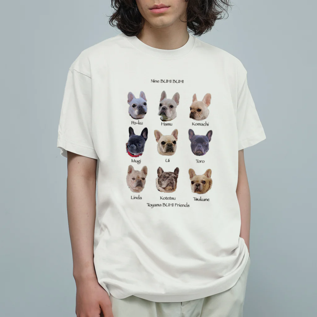 ういの部屋のNine BUHI オーガニックコットンTシャツ