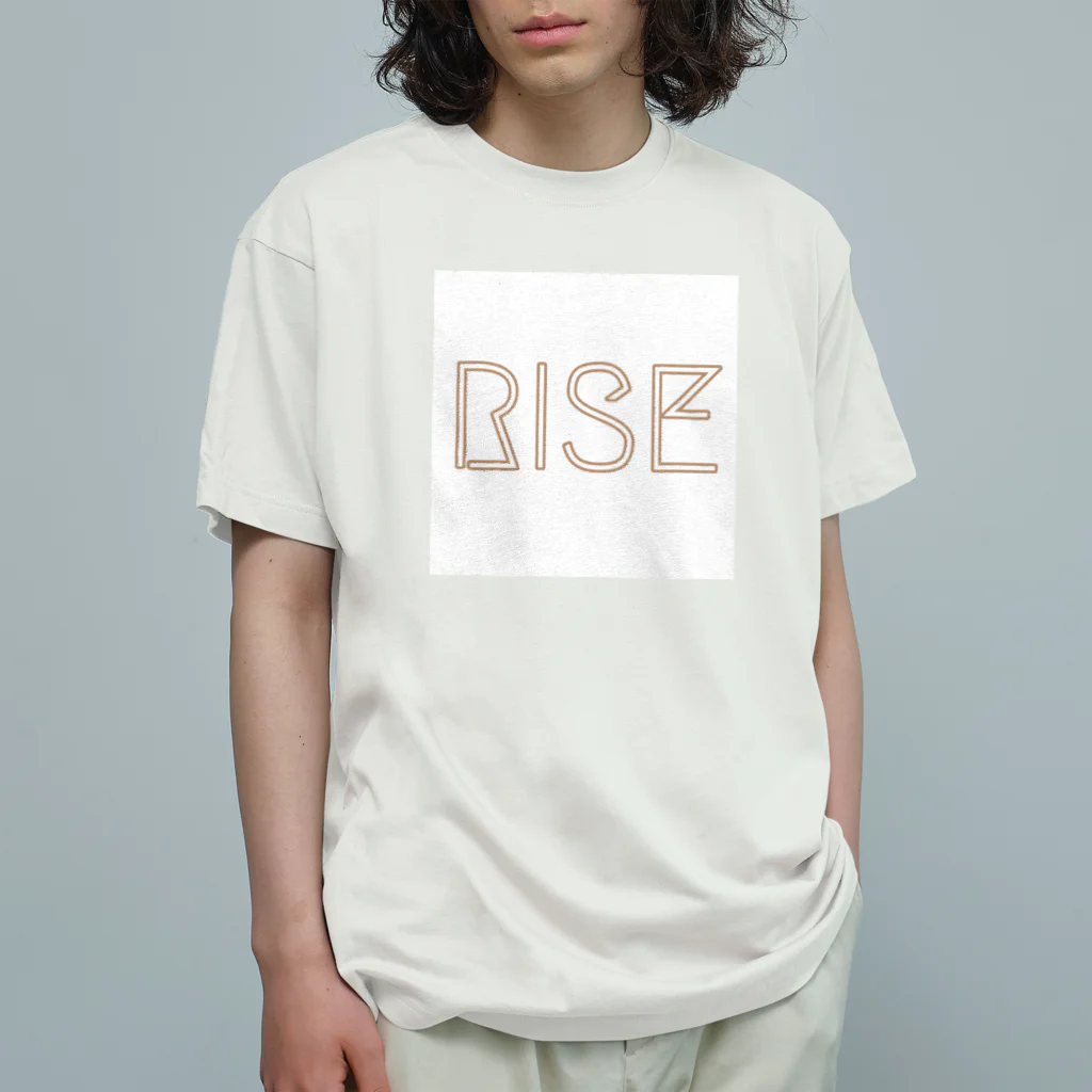 MGMのRISE オーガニックコットンTシャツ