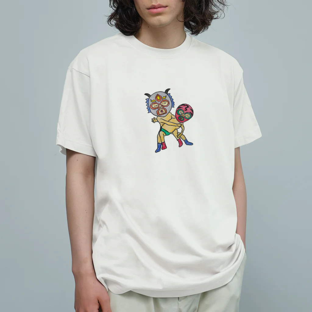 miiinaのMASKの人達　2 オーガニックコットンTシャツ