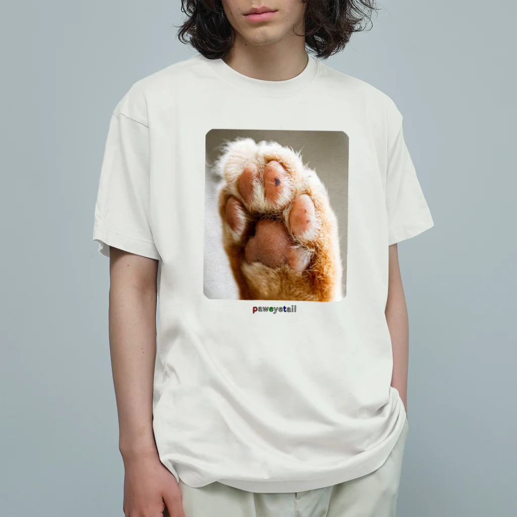 paweyetailのその手 オーガニックコットンTシャツ