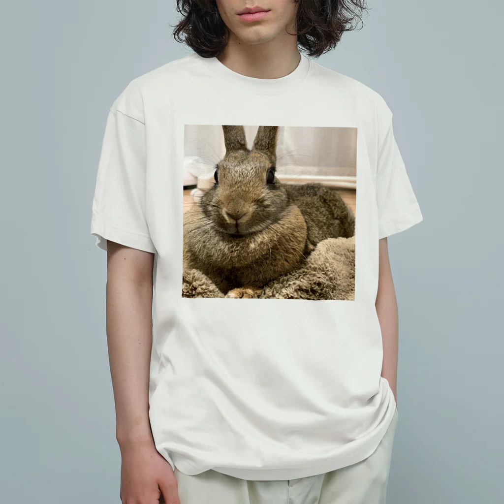 里子うさぎのきびちゃんのうさぎのきびちゃん Organic Cotton T-Shirt